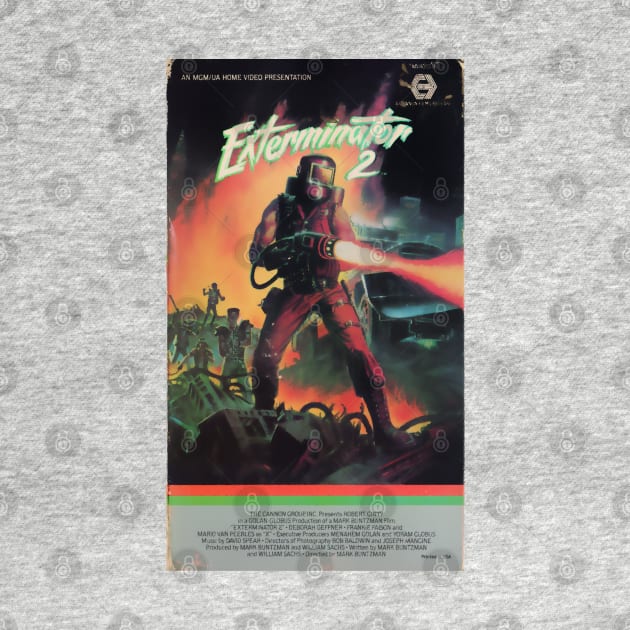 Exterminator 2 VHS art v4 by Psychosis Media